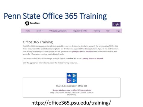 microsoft 365 psu|Application Training .